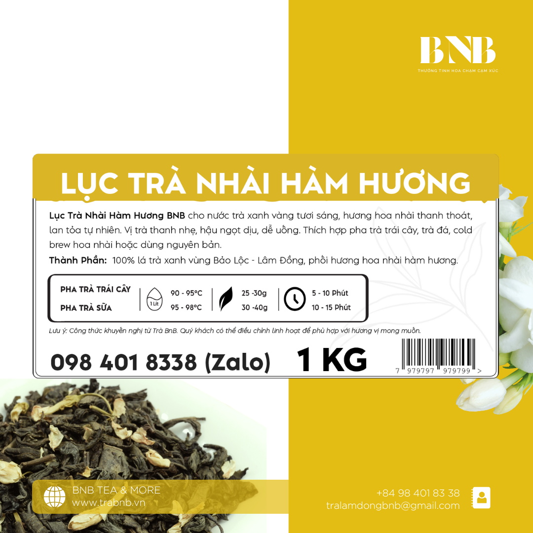 Lục Trà Nhài Hoa Ngọc Lan - 1 KG